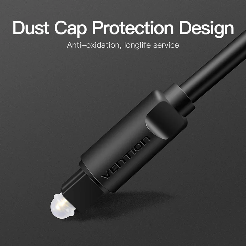 Vention Optical Fiber Audio Cable - (1.5M, 3M, 5M) (BAEBG, BAEBI, BAEBJ)