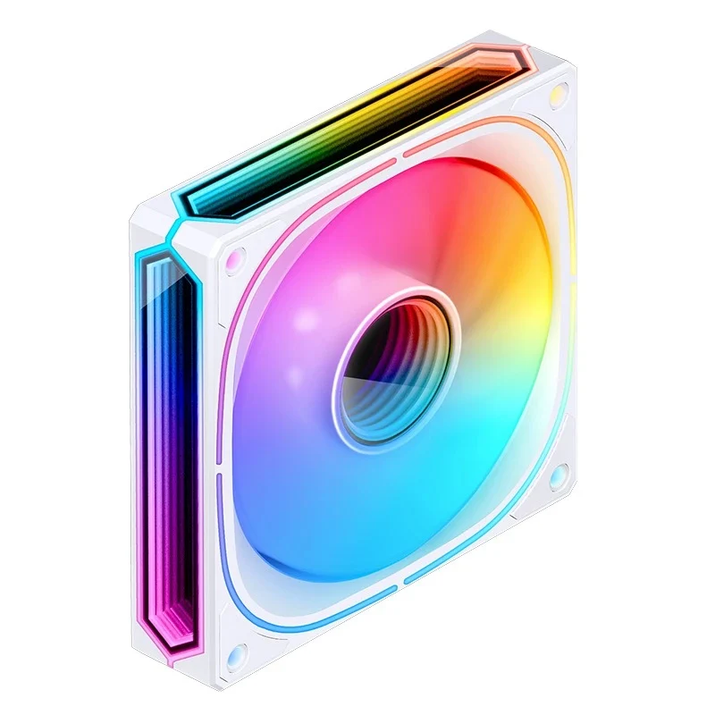 Jonsbo FR-505W 120mm ARGB Infinity Mirror Series Fan (White)