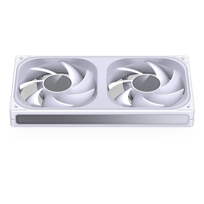 Jonsbo ZB-240WR 240mm ARGB Infinity Mirror Series Reverse Fan (White)