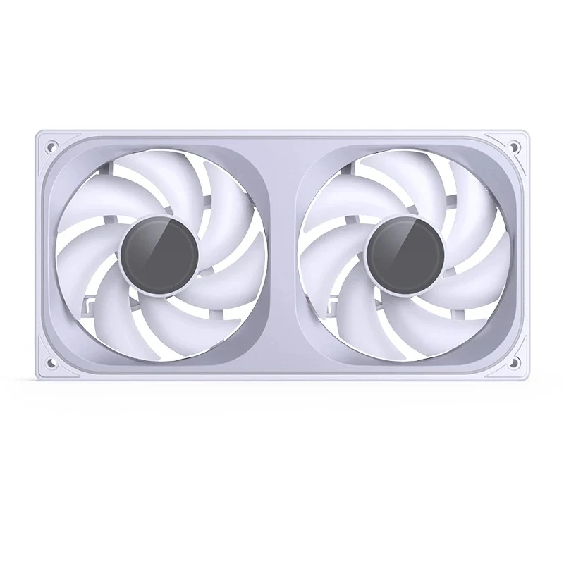Jonsbo ZB-240WR 240mm ARGB Infinity Mirror Series Reverse Fan (White)