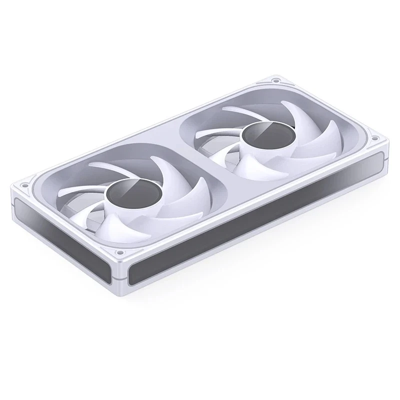Jonsbo ZB-240WR 240mm ARGB Infinity Mirror Series Reverse Fan (White)