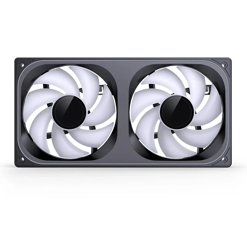 Jonsbo ZB-240BR 240mm ARGB Infinity Mirror Series Reverse Fan (Black)