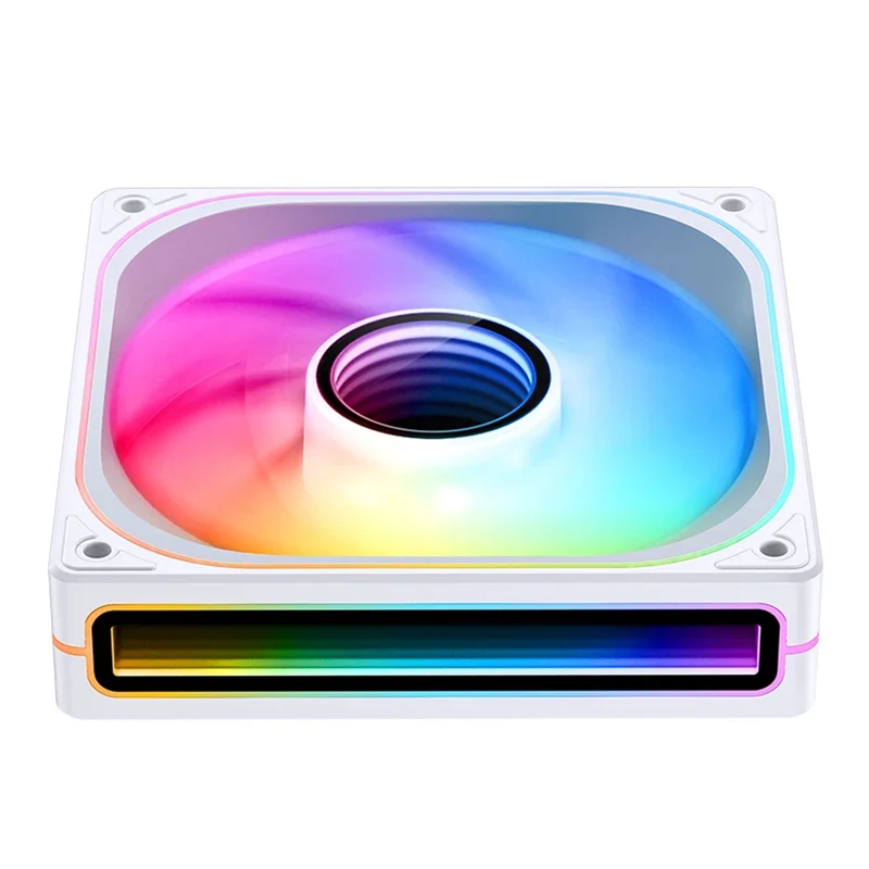 Jonsbo ZB-120W 120mm ARGB Infinity Mirror Series Fan (White)