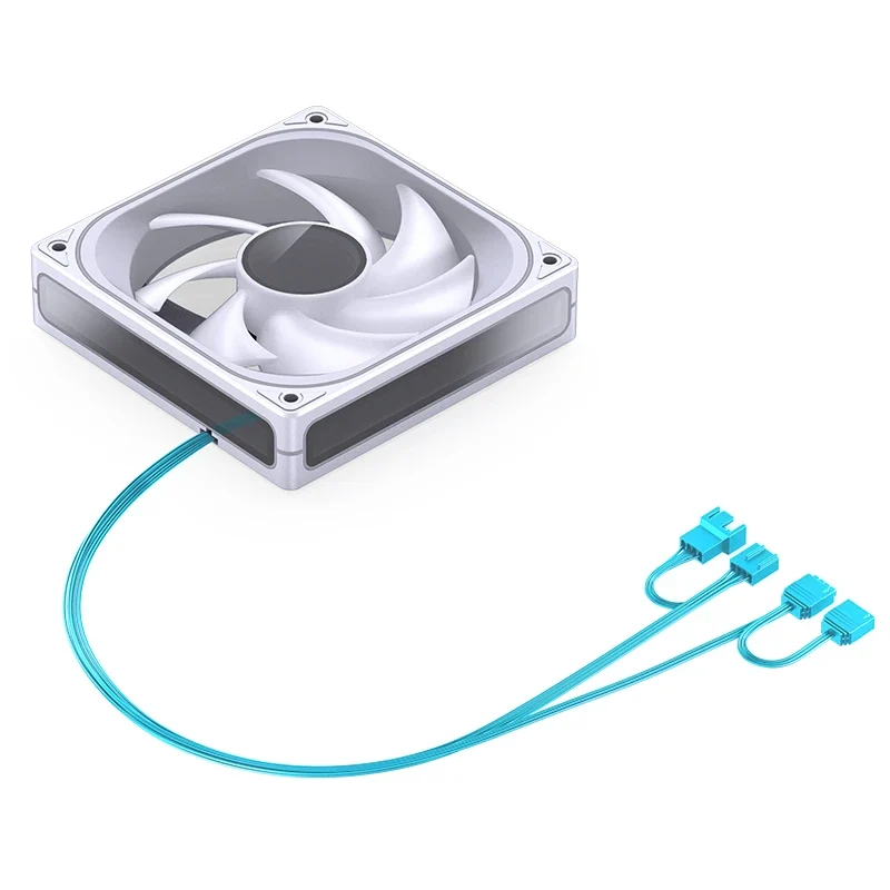 Jonsbo ZB-120W 120mm ARGB Infinity Mirror Series Fan (White)