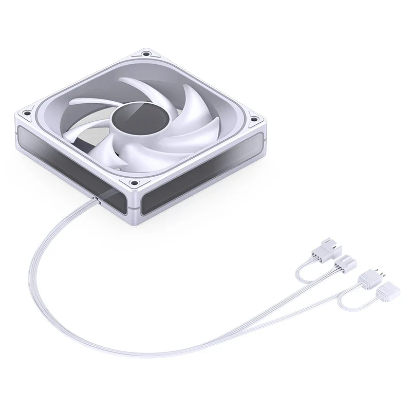 Jonsbo ZB-120W 120mm ARGB Infinity Mirror Series Fan (White)