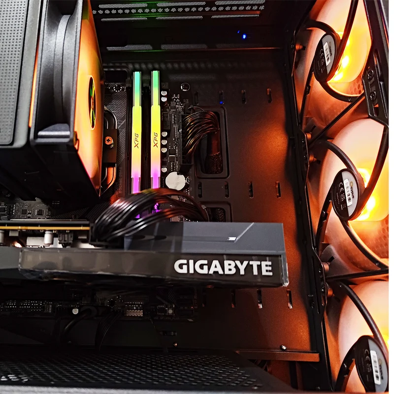 Alpha Gamma C50 Black Desktop Gaming PC | AMD Ryzen 5 5600G | 16GB RAM | 500GB SSD | RX 6600 | Windows 11 Pro