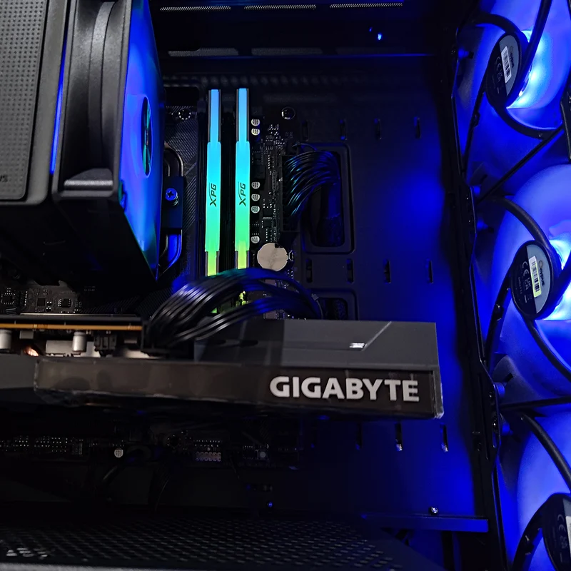 Alpha Gamma C50 Black Desktop Gaming PC | AMD Ryzen 5 5600G | 16GB RAM | 500GB SSD | RX 6600 | Windows 11 Pro