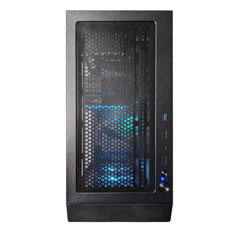 Alpha Gamma C50 Black Desktop Gaming PC | AMD Ryzen 5 5600G | 16GB RAM | 500GB SSD | RX 6600 | Windows 11 Pro