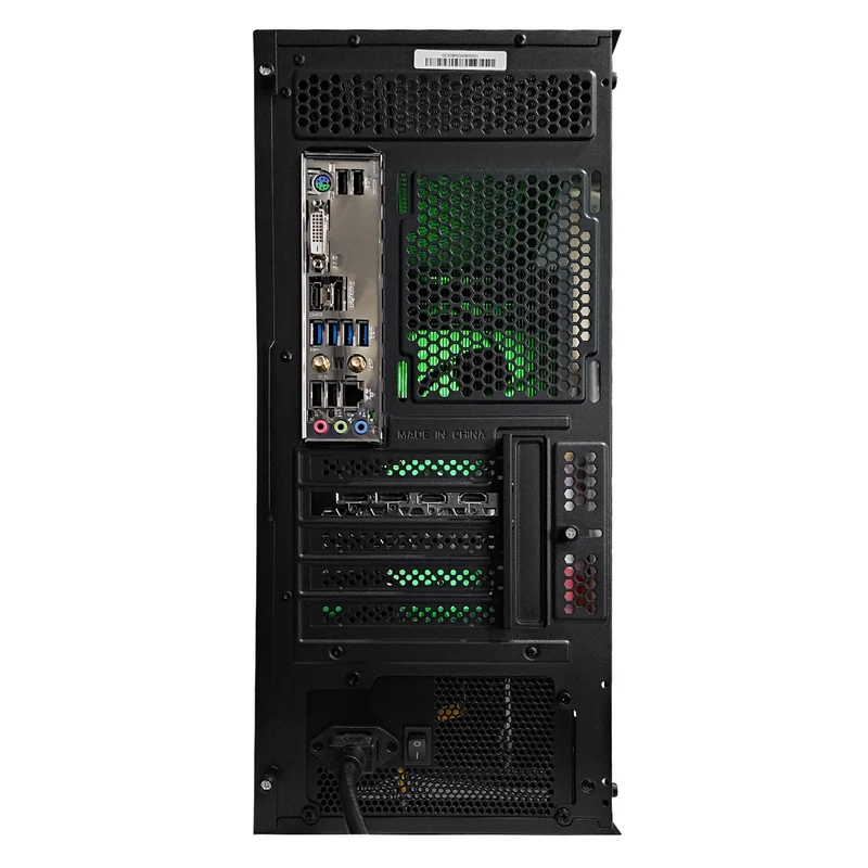 Alpha Gamma C50 Black Desktop Gaming PC | AMD Ryzen 5 5600G | 16GB RAM | 500GB SSD | RX 6600 | Windows 11 Pro