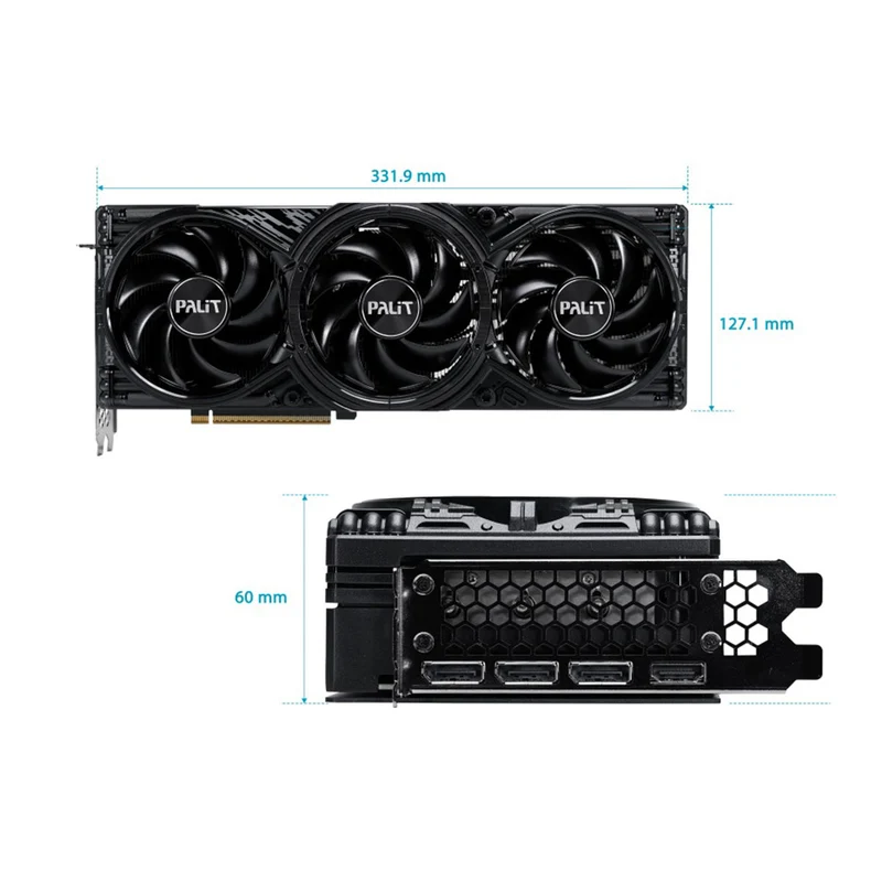 Palit GeForce RTX 5070 Ti GamingPro V1 16GB GDDR7 Graphics Card