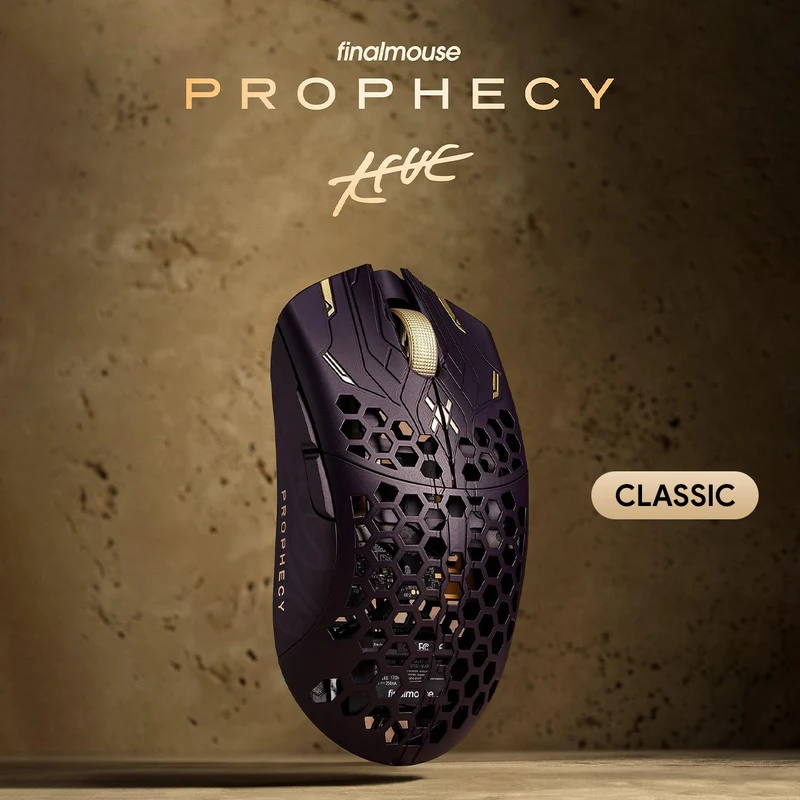 Finalmouse UltralightX Prophecy Wireless Gaming Mouse (Tfue) (Small, Medium, Classic)