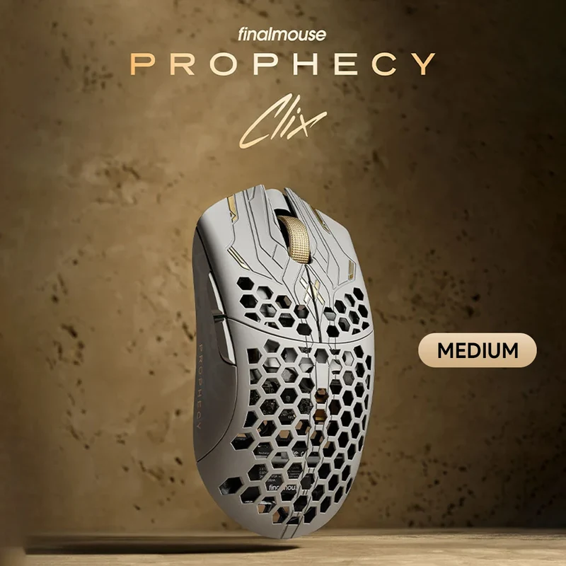 Finalmouse UltralightX Prophecy Wireless Gaming Mouse (Clix) (Small, Medium, Classic)