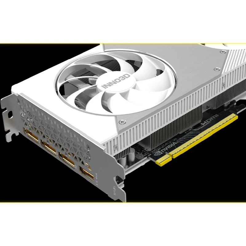 Inno3D Geforce RTX 5060 Ti TWIN X2 OC 16GB GDDR7 Graphics Card (White) (N506T2-16D7X-191073W)