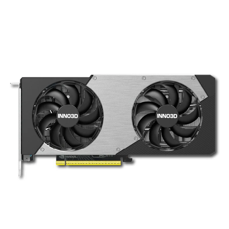 INNO3D GeForce RTX 5060 Ti TWIN X2 16GB GDDR7 Graphics Card (Black) (N506T2-16D7-191073N)