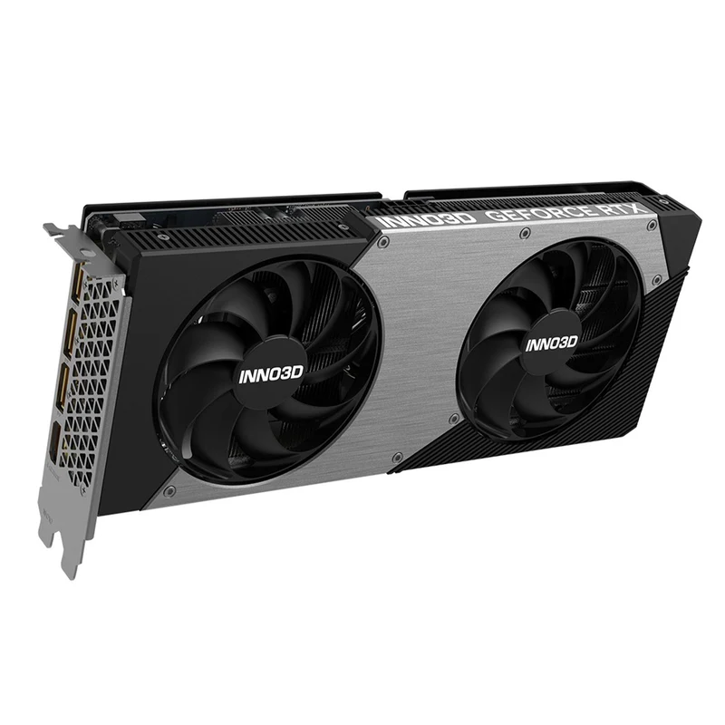 INNO3D GeForce RTX 5060 Ti TWIN X2 16GB GDDR7 Graphics Card (Black) (N506T2-16D7-191073N)