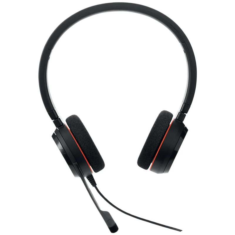 Jabra Evolve 20 Stereo UC USB-C/A Noise-Cancelling Headset (Black)