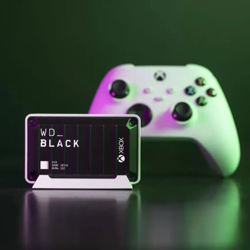 WD Black D30 Game Drive External SSD Compatible for XBOX (1TB, 2TB) (WDBAMF0010BBW-WESN, WDBAMF0020BBW-WESN)