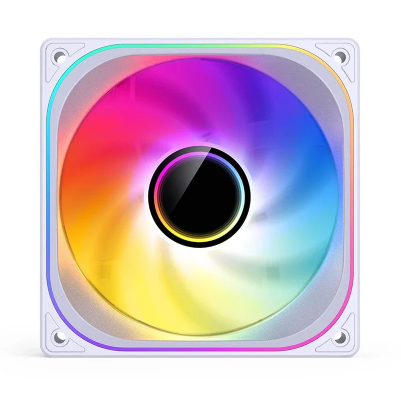 Jonsbo ZB-120W 120mm ARGB Infinity Mirror Series Fan (White)