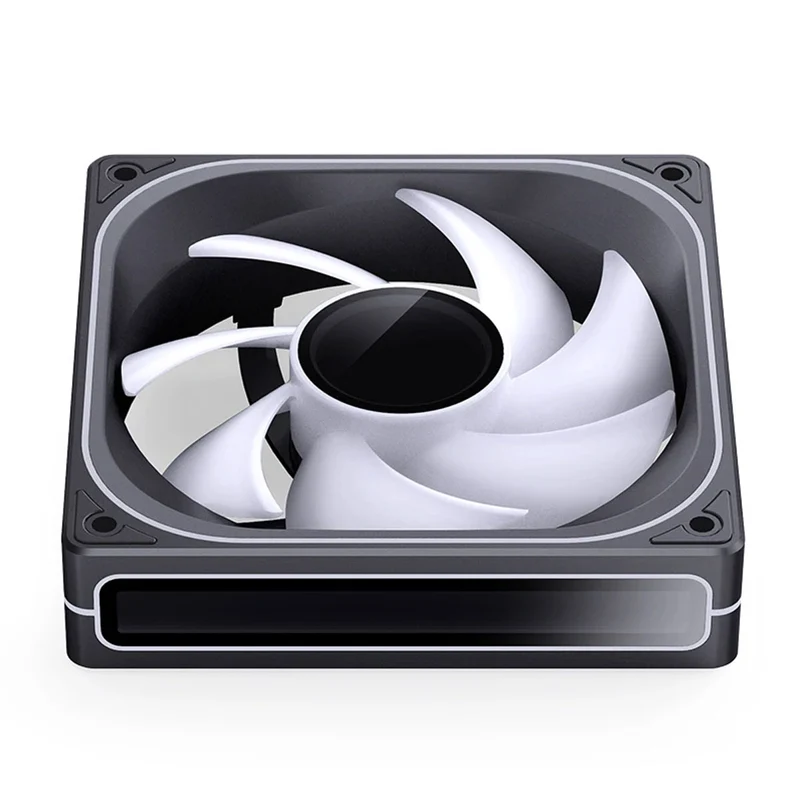 Jonsbo ZB-120BR 120mm ARGB Infinity Mirror Series Reverse Fan (Black)