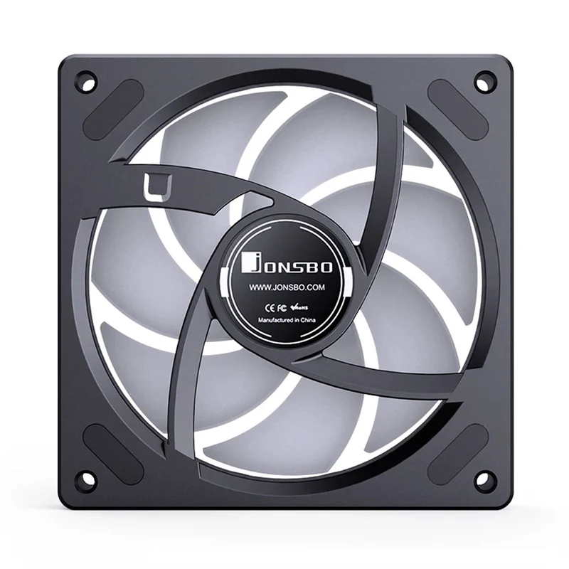 Jonsbo ZB-120B 120mm ARGB Infinity Mirror Series Fan (Black)