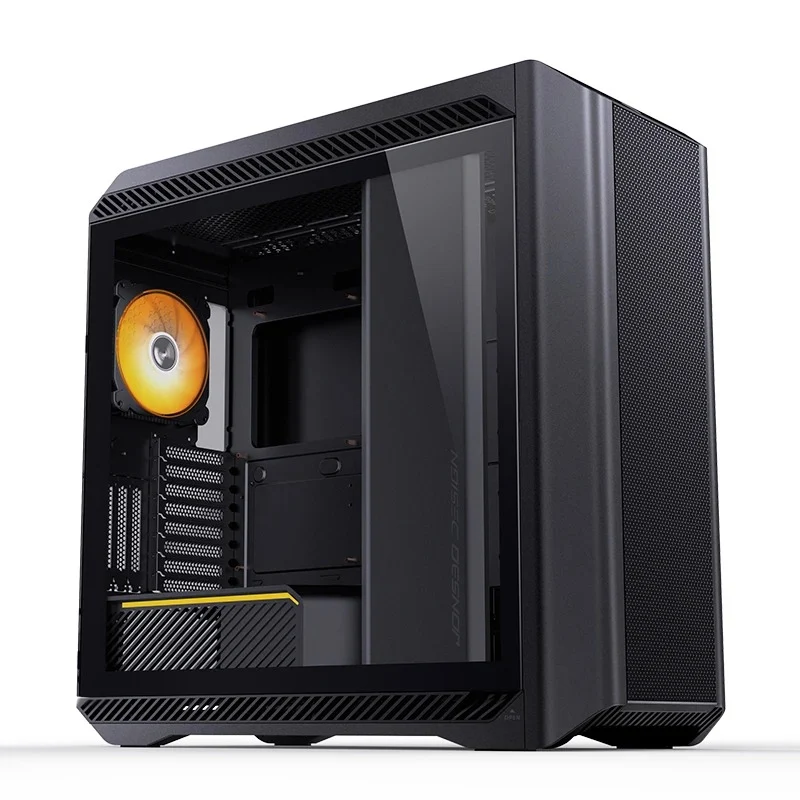 Jonsbo D500 E-ATX Computer Case (Black, Silver)