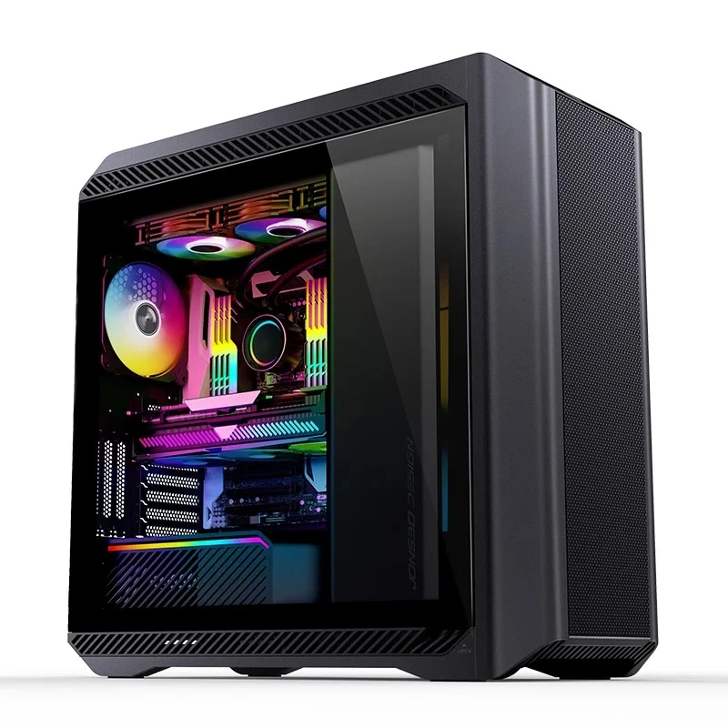 Jonsbo D500 E-ATX Computer Case (Black, Silver)