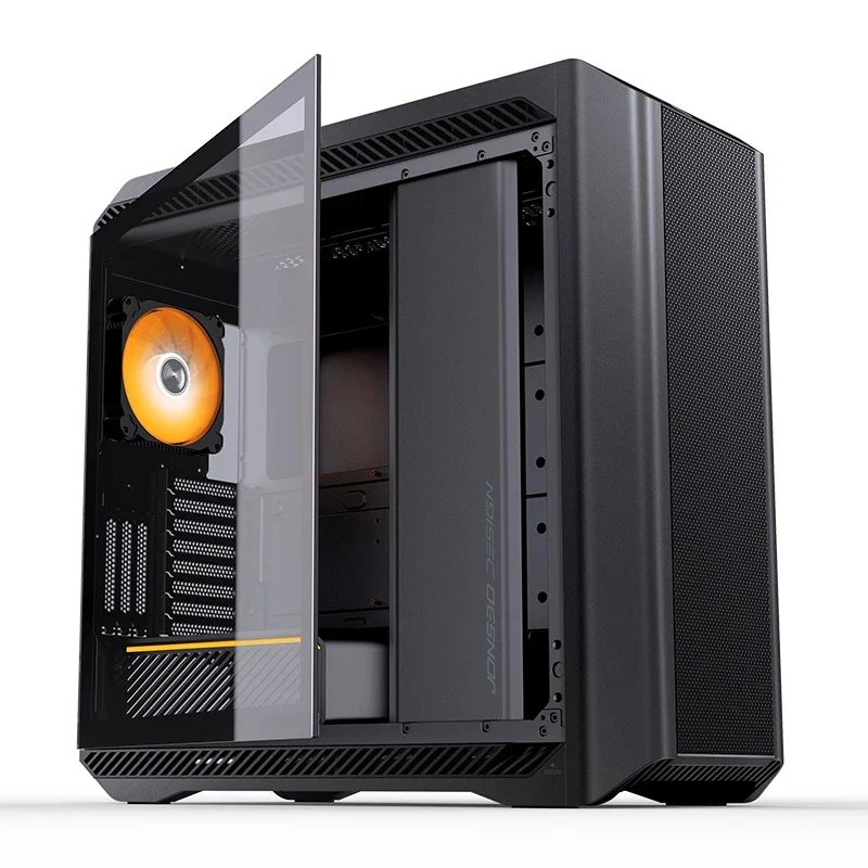 Jonsbo D500 E-ATX Computer Case (Black, Silver)