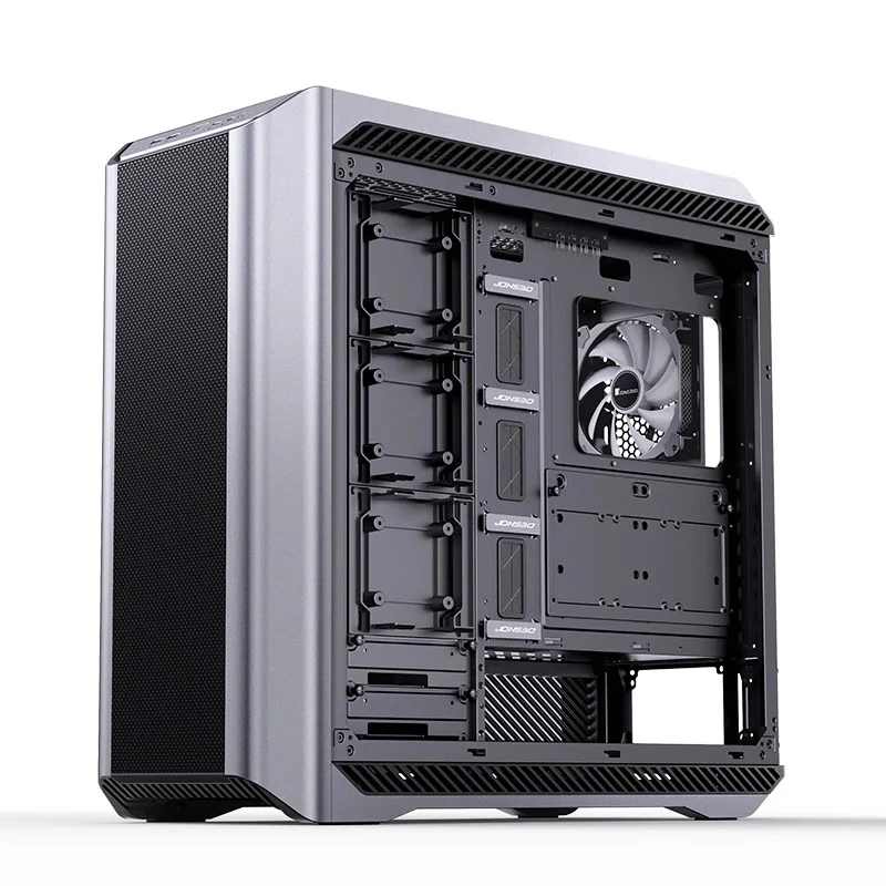 Jonsbo D500 E-ATX Computer Case (Black, Silver)