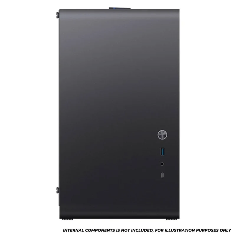 Jonsbo U4 Mini M-ATX Computer Case (Black, White)