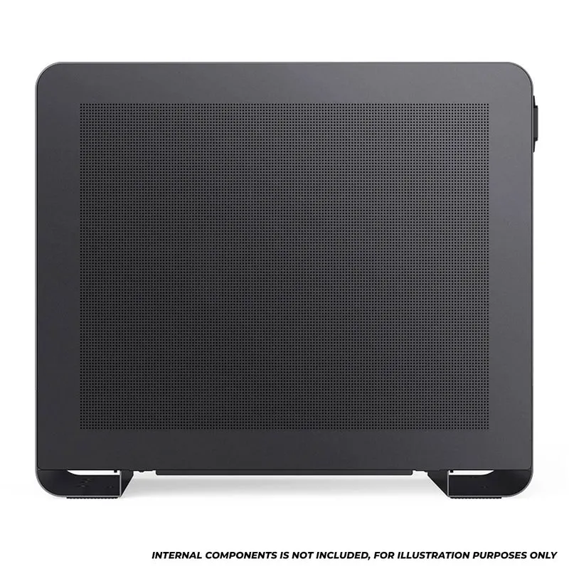Jonsbo U4 Mini M-ATX Computer Case (Black, White)