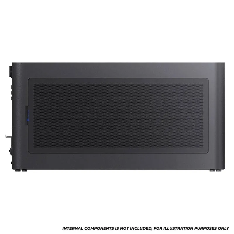 Jonsbo U4 Mini M-ATX Computer Case (Black, White)