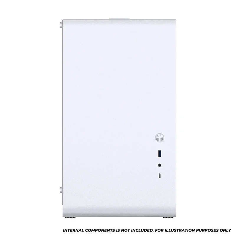 Jonsbo U4 Mini M-ATX Computer Case (Black, White)