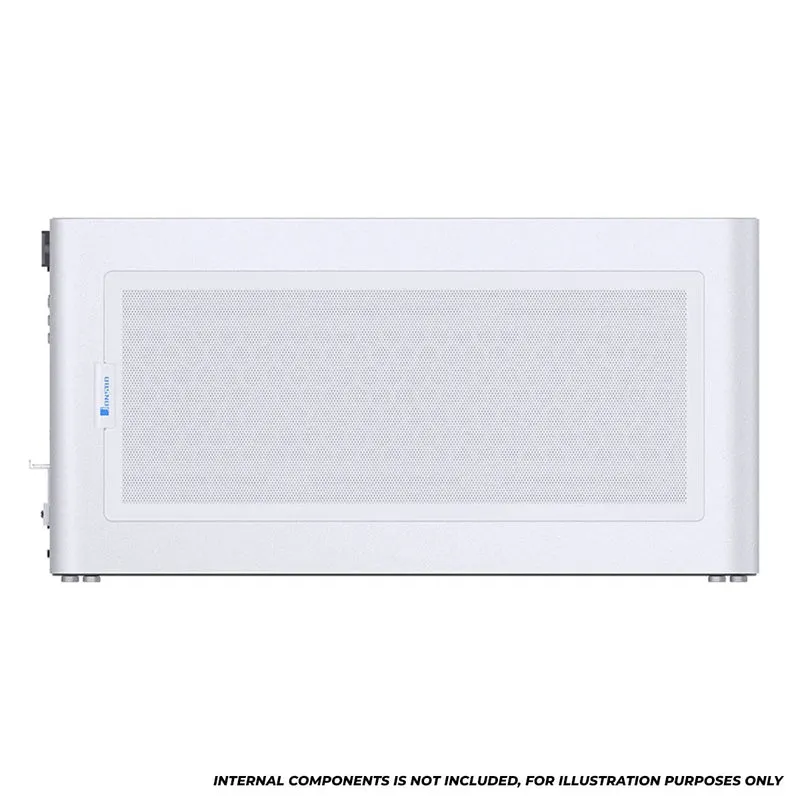 Jonsbo U4 Mini M-ATX Computer Case (Black, White)