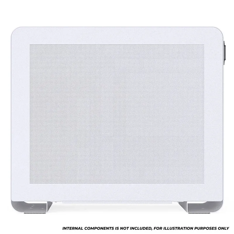 Jonsbo U4 Mini M-ATX Computer Case (Black, White)