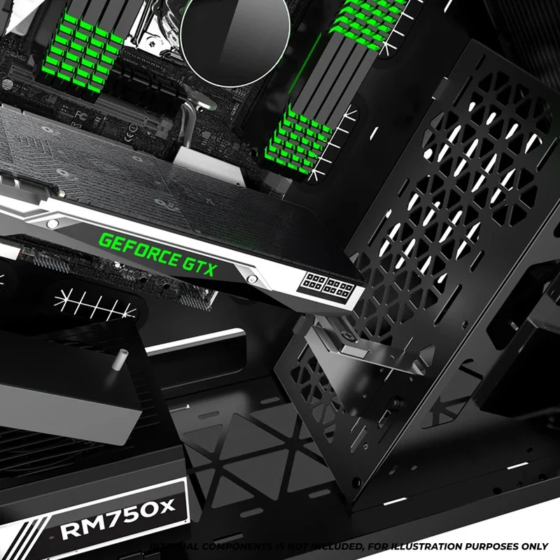 Jonsbo TR03-A Aluminum Panel ATX Equilateral Triangle Computer Case (Silver)