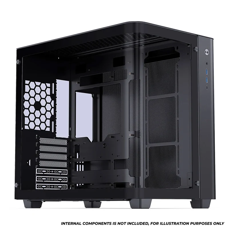 Jonsbo TK-3 ATX Separated Cabinet Computer Case (Black, White)