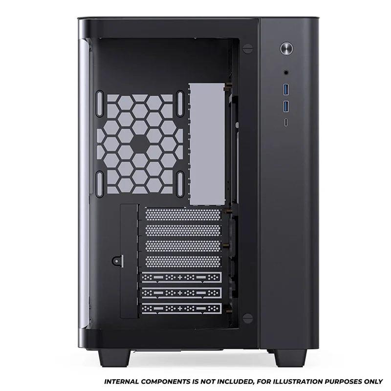 Jonsbo TK-3 ATX Separated Cabinet Computer Case (Black, White)