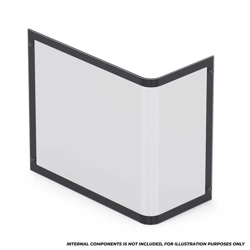 Jonsbo TK-3 ATX Separated Cabinet Computer Case (Black, White)