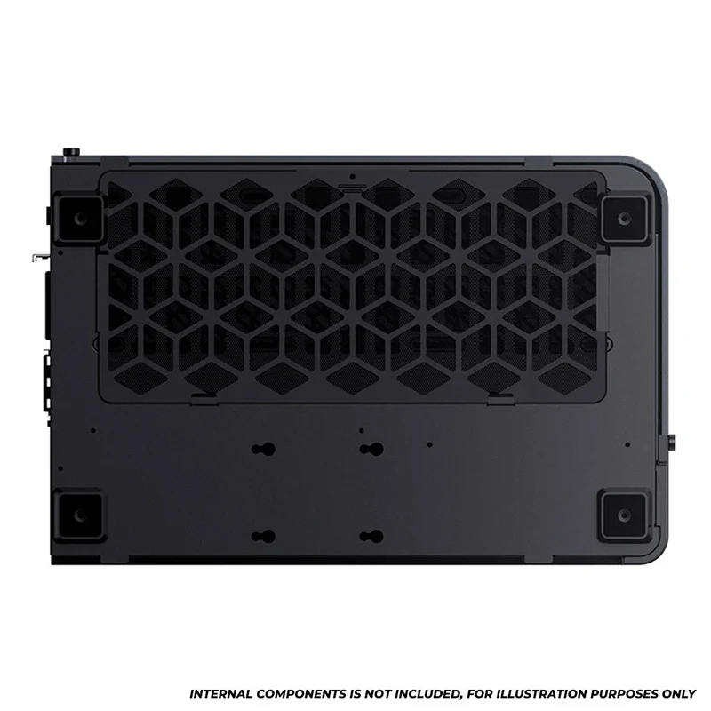 Jonsbo TK-3 ATX Separated Cabinet Computer Case (Black, White)