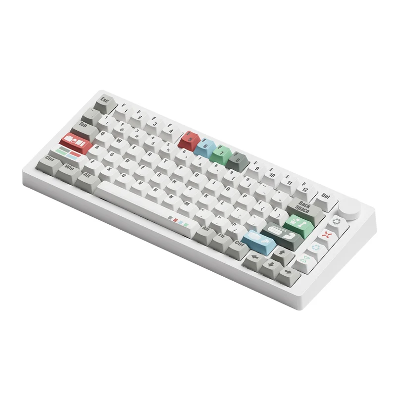 MonsGeek M1 V5 VIA Recycling Aluminum Case Multi-Mode RGB Hot-Swappable Mechanical Keyboard (Akko Botany Switch)