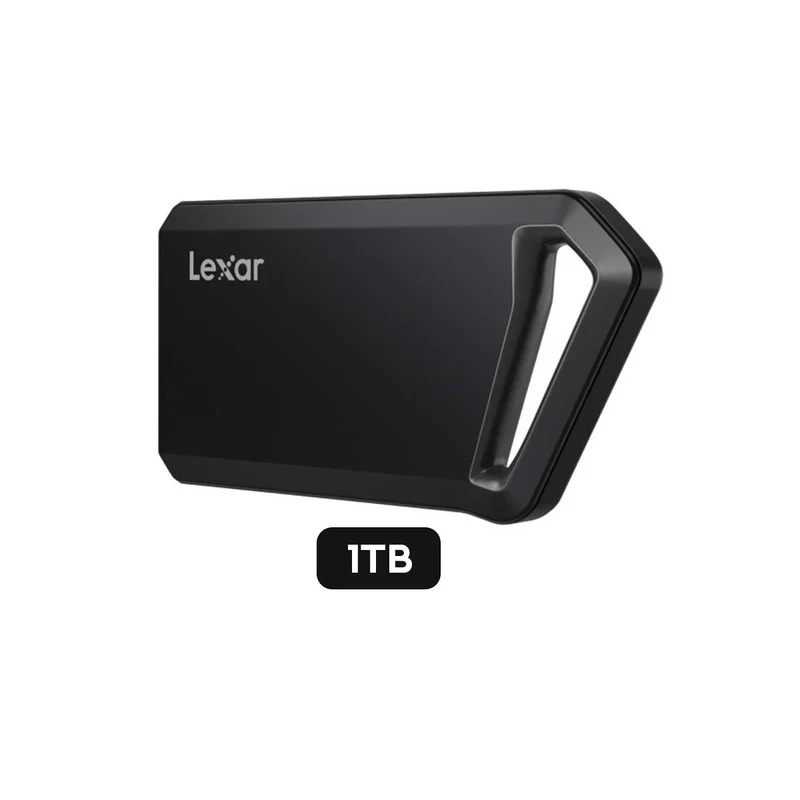 Lexar SL600 USB 3.2 Type-C Portable External SSD (Grey) (1TB, 2TB)