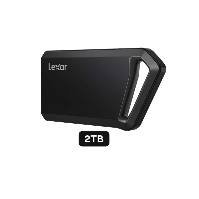 Lexar SL600 USB 3.2 Type-C Portable External SSD (Grey) (1TB, 2TB)