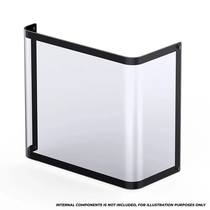 Jonsbo TK-2 ATX Separated Cabinet Computer Case (Black, White)