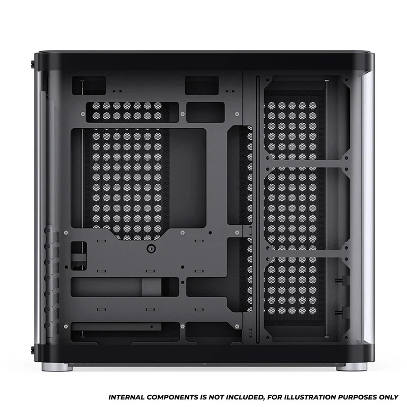 Jonsbo TK-2 ATX Separated Cabinet Computer Case (Black, White)