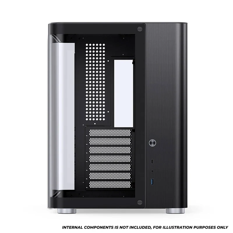 Jonsbo TK-2 ATX Separated Cabinet Computer Case (Black, White)