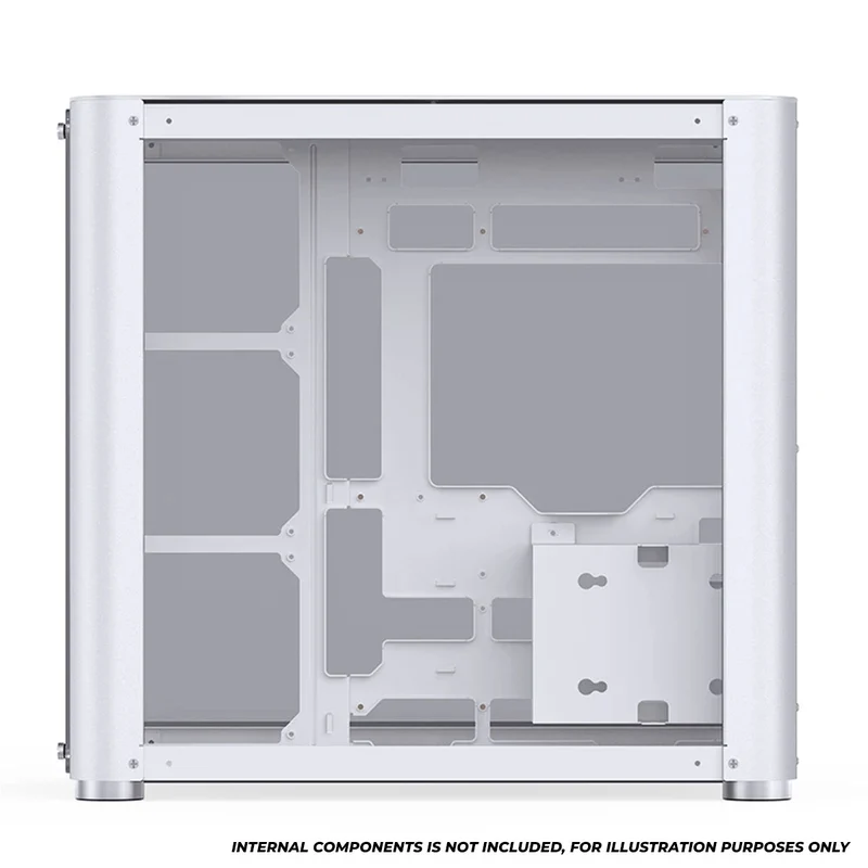 Jonsbo TK-2 ATX Separated Cabinet Computer Case (Black, White)