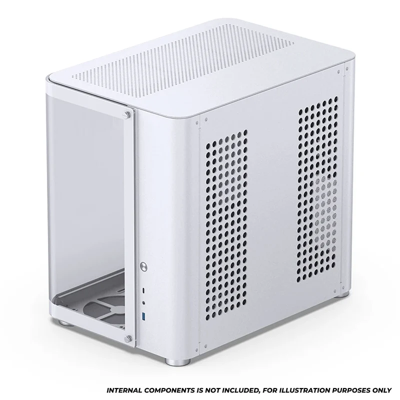 Jonsbo TK-2 ATX Separated Cabinet Computer Case (Black, White)
