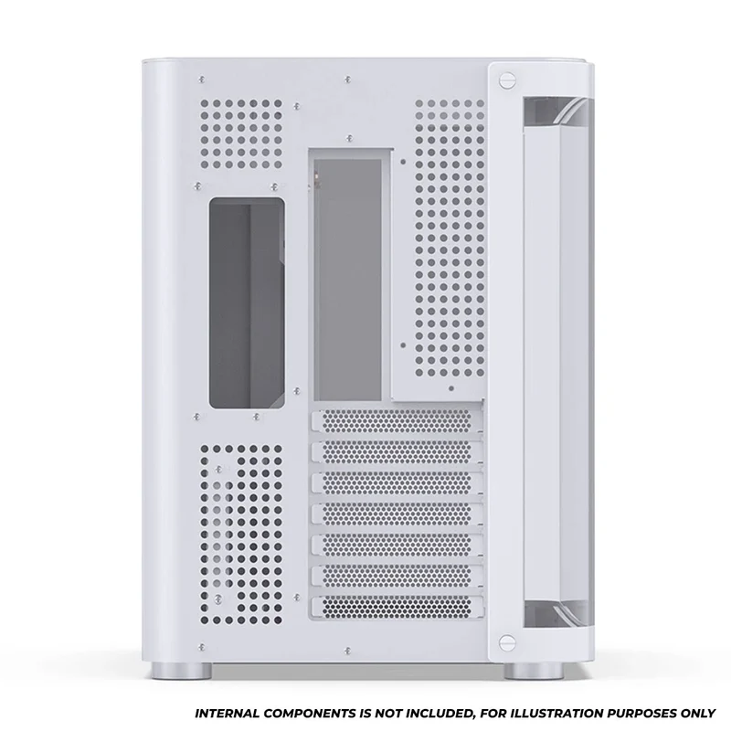 Jonsbo TK-2 ATX Separated Cabinet Computer Case (Black, White)