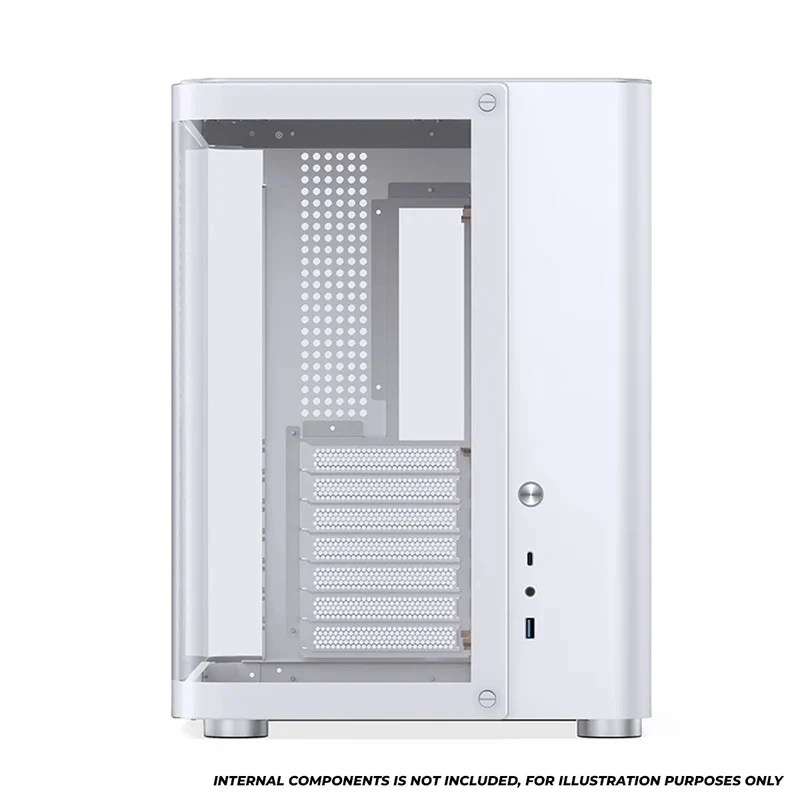 Jonsbo TK-2 ATX Separated Cabinet Computer Case (Black, White)