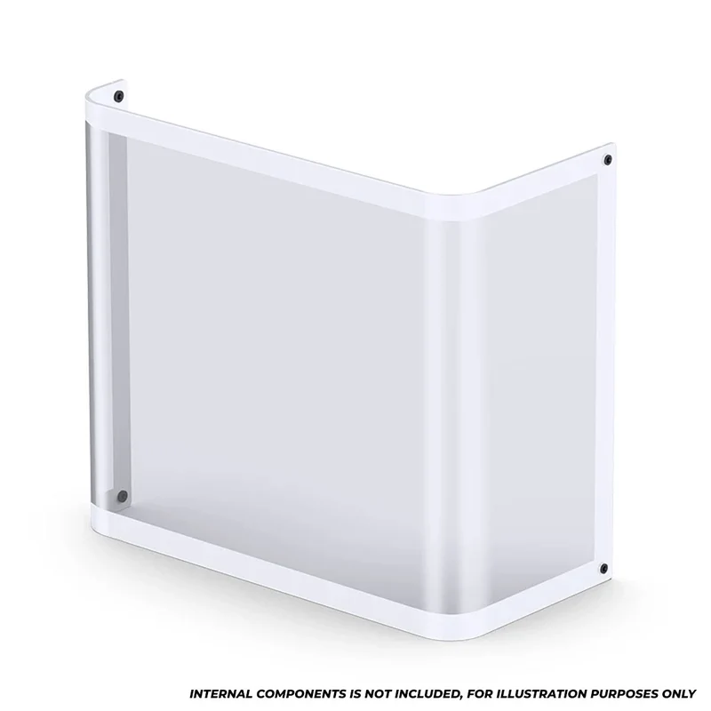 Jonsbo TK-2 ATX Separated Cabinet Computer Case (Black, White)